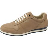 Van Lier - Heren - Taupe Nubuck sneakers