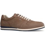 Van Lier - Heren - Taupe Nubuck sneakers