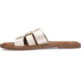 No Stress - Slippers - Goudkleurig - Leren