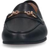 Manfield - Loafers - Zwart - Leer