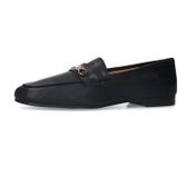Manfield - Loafers - Zwart - Leer