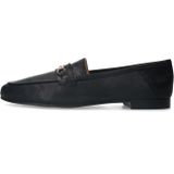 Manfield - Loafers - Zwart - Leer