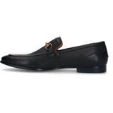 Manfield - Loafers - Zwart - Leer