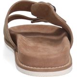 Manfield - Slippers - Beige - Suède