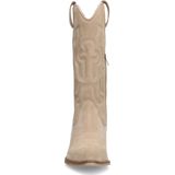 Beige suède cowboylaarzen