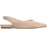 Slipper - Beige - Imitatieleer - Getextureerd Voetbed
