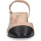 Manfield - Slingback Pumps - Beige - Leer