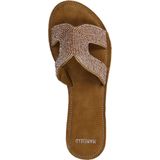 Manfield - Roze Sandalen - Leer - Parel Details