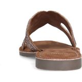 Manfield - Roze Sandalen - Leer - Parel Details