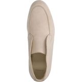 Manfield suède enkelboots beige