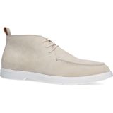 Manfield - Veterboots - Beige - Suède