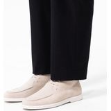 Manfield - Veterboots - Beige - Suède