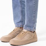 Manfield - Sneakers - Beige - Suède
