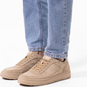 Manfield - Sneakers - Beige - Suède