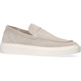 Manfield - Loafers - Beige - Suède - Sportieve Zool