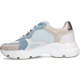 Sneakers - Hoog - Kleur: Color-Blocking - Materiaal: Leer/Textiel/Suède