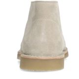 Manfield - Veterschoenen - Beige - Suède - Platte Zool