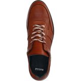 Manfield - Heren - Cognac leren sneakers