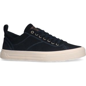 Manfield - Heren - Sneakers - Navy - Suède