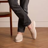 Manfield - Loafers - Beige - Suède