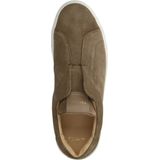 Manfield - Loafers - Taupe - Suède - Leer