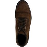 Manfield - Veterboots - Bruin - Suède - Vetersluiting