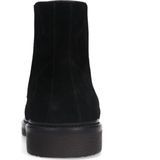 Manfield - Enkellaarsjes - Zwart - Suède