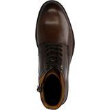 Manfield - Heren - Bruine leren veterboots