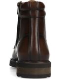 Manfield - Heren - Bruine leren veterboots
