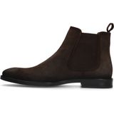 Manfield - Chelsea Boots - Bruin - Suède