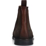 Manfield - Chelsea Boots - Bruin - Suède