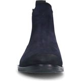 Manfield - Chelsea Boots - Blauw - Suède