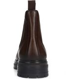Manfield - Heren - Bruine leren chelsea boots