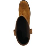 Manfield - Hoge Laarzen - Cognac Suède