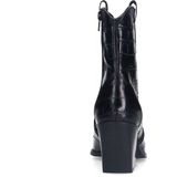 Manfield - Cowboylaarzen - Zwart - Leer