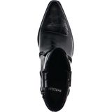 Manfield - Cowboylaarzen - Zwart - Leer