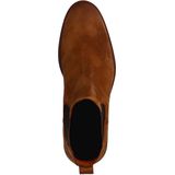 Van Lier - Heren - Chelsea Boots - Cognac - Suède
