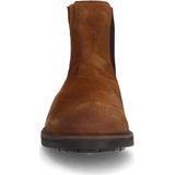 Van Lier - Heren - Chelsea Boots - Cognac - Suède