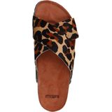 Manfield - Dames - Leopard slippers