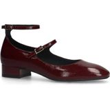 Manfield - Ballerina - Bordeaux - Lak - Gespsluiting
