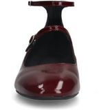 Manfield - Ballerina - Bordeaux - Lak - Gespsluiting