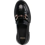 Manfield - Chunky Loafers - Zwart - Lak - Dames