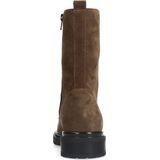 Manfield - Dames - Veterlaarsjes - Taupe - Suède