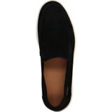 Manfield - Loafers - Zwart - Suède