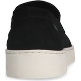 Manfield - Loafers - Zwart - Suède