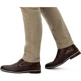 Manfield - Heren - Bruine leren veterboots