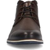 Manfield - Heren - Bruine leren veterboots