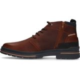 Manfield - Heren - Cognac leren veterboots