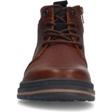 Manfield - Heren - Cognac leren veterboots