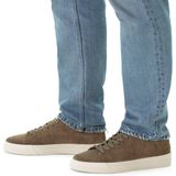 Manfield - Sneakers - Taupe - Suède